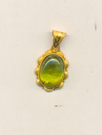 GOLD PENDENT PLAIN