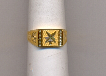 GOLD RING GENTS PLAIN