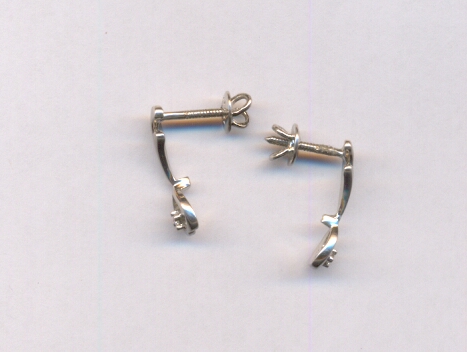 PLATINUM EARRING