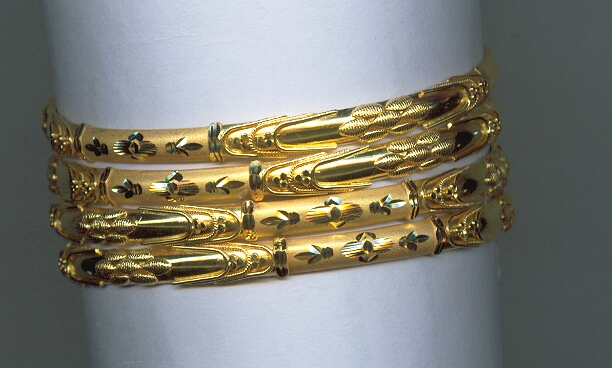 GOLD BANGLES