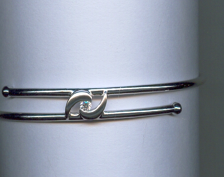 PLATINUM BANGLE