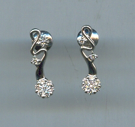 PLATINUM EARHANGINGS