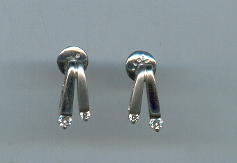 PLATINUM EARRING