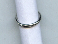PLATINUM EARRING
