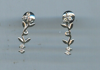 PLATINUM EARHANGINGS