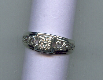 PLATINUM RING GENTS