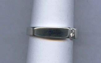 PLATINUM RING GENTS