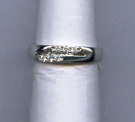 PLATINUM RING GENTS