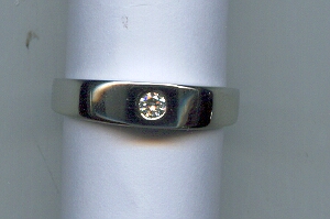 PLATINUM RING GENTS