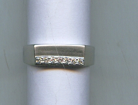 PLATINUM RING GENTS