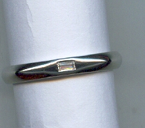 PLATINUM RING GENTS