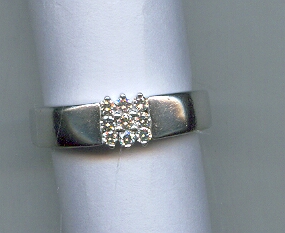 PLATINUM RING GENTS