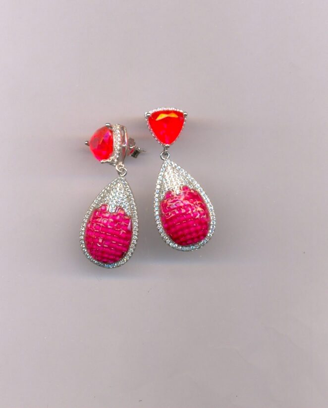 SILVER EARRING FANCY