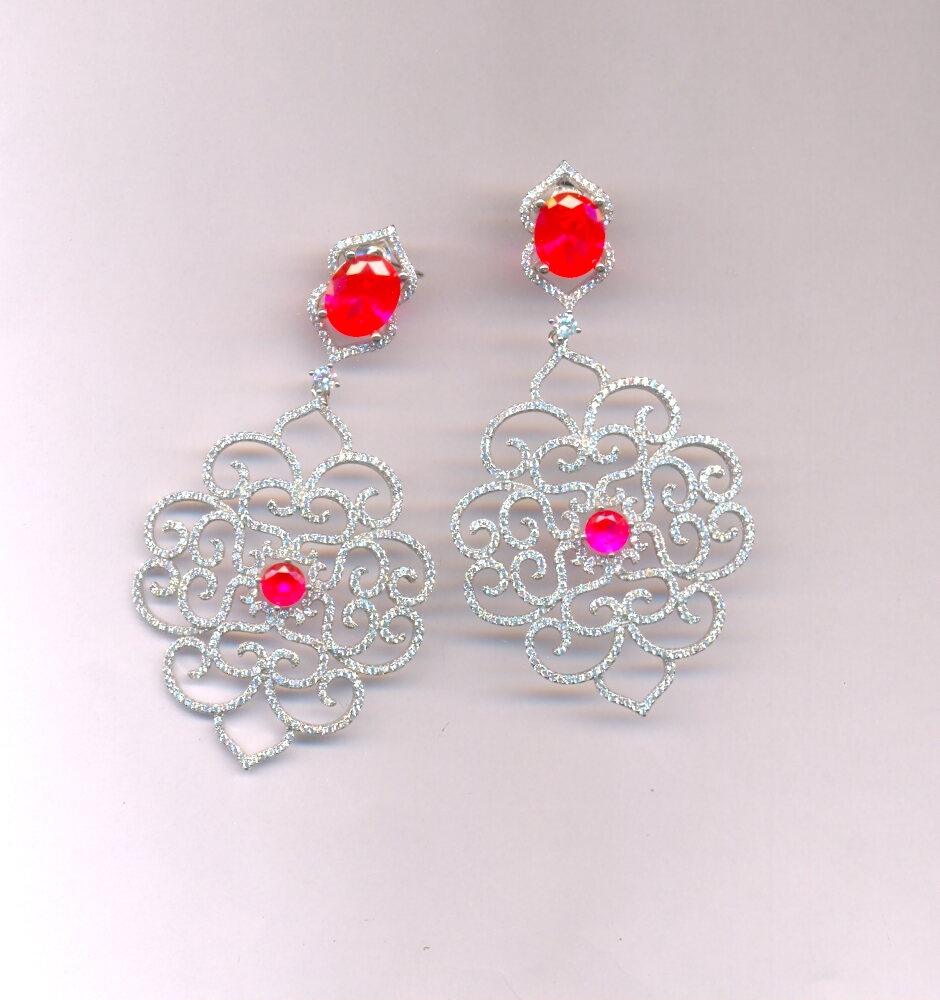 SILVER EARRING FANCY