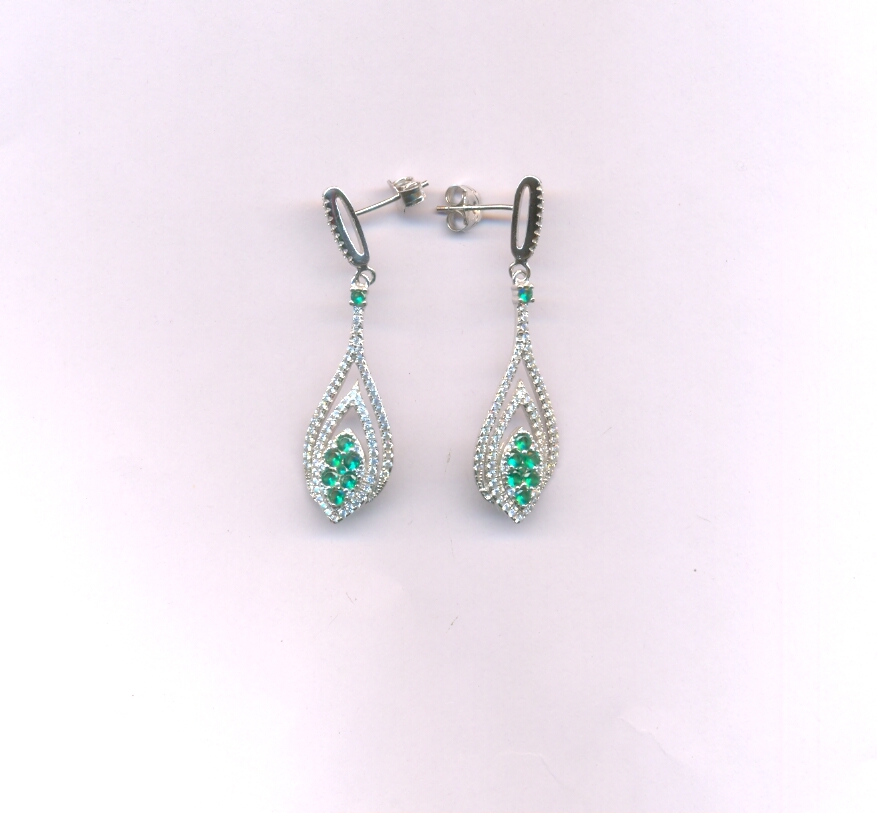 SILVER EARRING FANCY