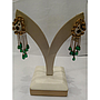 DIAMOND EARRING POLKI