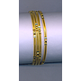 GOLD BANGLE PLAIN FANCY