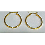 GOLD EARRING PLAIN EXCLUSIVE