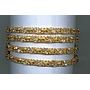 GOLD BANGLE DESIGNER EXCLUSIVE