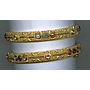GOLD BANGLE KUNDAN EXCLUSIVE