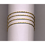 GOLD BANGLE MACHINE CUTTING FANCY