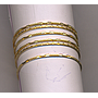 GOLD BANGLE MACHINE CUTTING FANCY