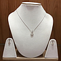 DIAMOND HALF SET PENDENT