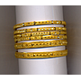 GOLD BANGLE PLAIN FANCY