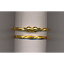 GOLD BANGLE PLAIN FANCY