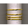 GOLD BANGLE PLAIN FANCY