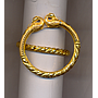 GOLD BANGLE PLAIN FANCY