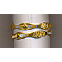 GOLD BANGLE PLAIN FANCY