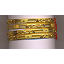 GOLD BANGLE PLAIN FANCY