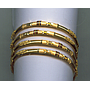 GOLD BANGLE PLAIN FANCY