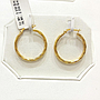 GOLD EARRING PLAIN EXCLUSIVE