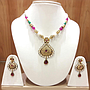 GOLD HALF SET PENDENT ANTIQUE EXCLUSIVE